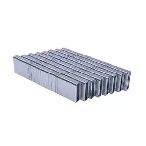 China Manufacturer 92 Flooring Staples Pin Nails All Sizes Can Customized Pneumatic Code Nail Steel Staples Nail for Cabinets