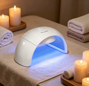 Infrared Red Light Therapy Machine Photon Technology 7-Color LED Lights for Acne Treatment Skin Rejuvenation