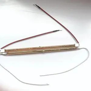 Heat Resistance Sk15 Quartz Gold Halogen Infrared Heat Lamp for Hair Salons Greenhouses