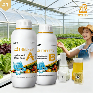 Hydroponics Nutrient Solution A+B Plants Food Vegetable Fertilizer for Drip Irrigation Systems Lettuce Water Soluble Powder