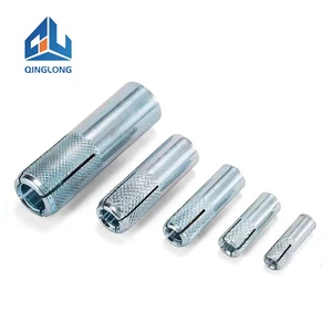 Heavy Duty Knurled Drop In Anchor Concrete Drop In Anchors Custom M8 M10 M12 Bullet Anchor