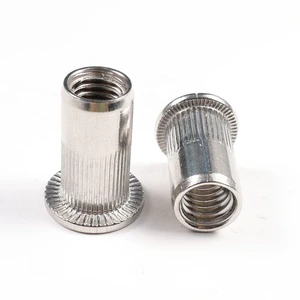 304 Stainless Steel Rivet Nuts Carbon Steel or Stainless Steel Nutsert Rivnut Rivet Nut With Knurled Body