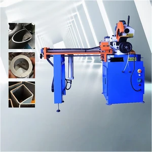 Pipe Cutting Machine Automatic Auto Feed Pipe Cutter Metal Stainless Steel Electric Hydraulic Tube Cutting Machine