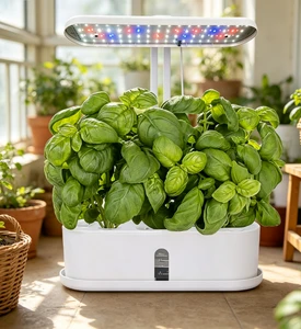 Dimmable Full Spectrum LED Hydroponic Growing Light Lamp for Plant Grow Indoor Planter Systems Aero Gardens