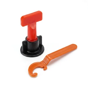 Professional Modern Reusable T-pin Tile Leveling System Kit Replaceable Steel Needles Wrench For Precise Floor/Wall Tiling