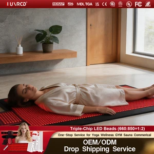 ILUXRED Factory Wholesale Red Light Sauna Blanket Led Light Therapy Blanket Whole Body for Home Use