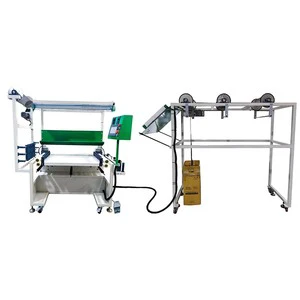 Credit Ocrean Ribbon Quality Inspection Metal Detector Machine Lace Elastic Belt Inspection Machine