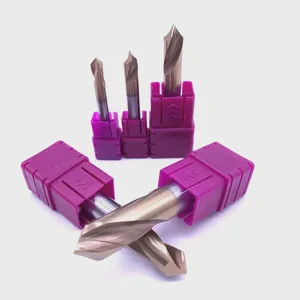 KTL With Centering Compound Carbide Flat Bottom Drill Centering Flat Bottom Drill