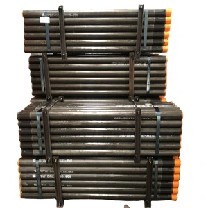 CROWN Carbon Steel Forged Drill Pipe for Granite Ore Mining NTW BTW HTW Wireline 60mm ISO API Certified