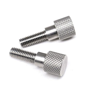 Factory Direct Price Metric Din653 Iron Carbon Steel Oval Head Thumb Screws M3-M8 Knurled