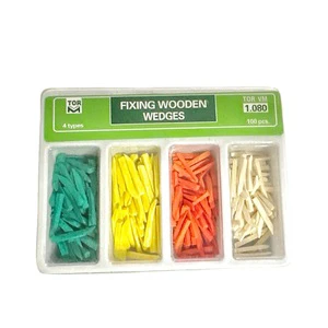 Dental Wooden Wedge for Interdental Gap Model 1256 100 Pcs