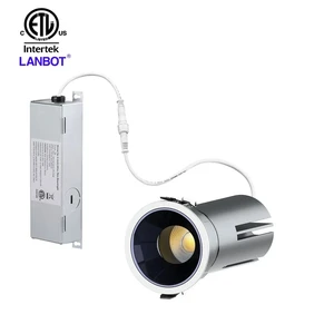 4 Inch 18W Dimmable Remodel Downlight Round&Square Recessed LED Trim Downlight for Home and Hotel