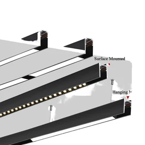 Adjustable LED Track Lamp for Living Room LED Magnetic Track Light System Linear Lighting