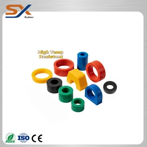 Custom Special-shaped Rubber Bushings & Buffer Parts High Temperature Hardness 85a Suitable for Mechanical Equipment