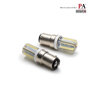 PA BA15D E12 15W 360 Degree Sewing Machine Led Light Bulb 120V for Singer Brother Janome White or Warm White