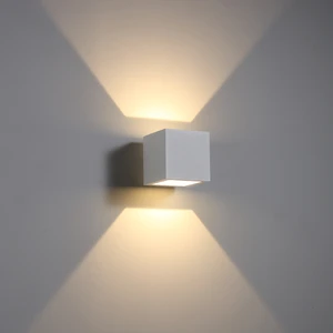 Modern Outdoor Led Decorative Wall Light 12w Aluminium Outdoor Wall Lamp