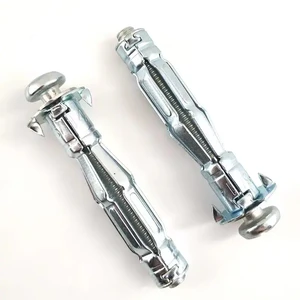 Hollow Wall Anchors Metal Cavity Plasterboard Plug Fixing Screw Riveter Nail Hollow Hand Tools Heavy Expansion Bolt Set