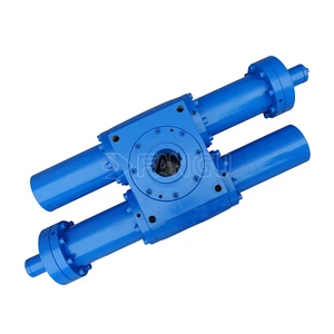 HBOETH Rotary Positioning Cylinder CSB125X350 Model Series Foot Frame Hole Output Gear Rack Swing Hydraulic Cylinder