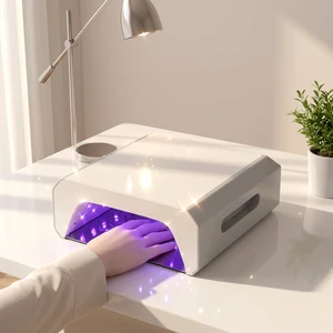 Sunnail Ready To Ship Fast Curing Uv Led Nail Lamp 60w Rechargeable LED Uv Light For Gel