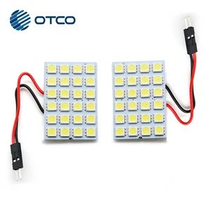 LED Interior Reading Lamp-Festoon T10 BA9S Connectors Dome Style Customizable 24 Month Warranty 9-30V 6000K Ready Ship