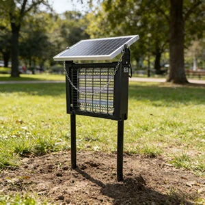 Mosquito Zapper Outdoor Bug Zappers Flies 4000mAh IPX4 Waterproof Solar Smart Light Control Factory Direct Bulk Orders