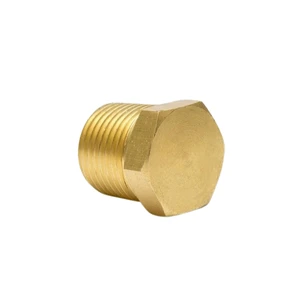 Wholesale High Pressure Brass/Copper Hexagon Threaded Bushing NPT/BSP Painted Corrosion-resistant Direct Factory Supply for Pipe