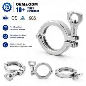 High-Pressure Clamp Stainless Steel Water Pipes Sanitary Grade With OEM Customization Support