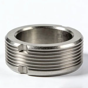 Custom Machined Stainless Steel Male Thread Bushing High Precision Mechanical Connection Bushing Component