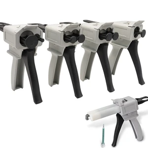 50ml 1:1 2:1 4:1 10:1 Two-component Adhesive Glue Gun Manual Caulking Gun With ab Glue Cartridge