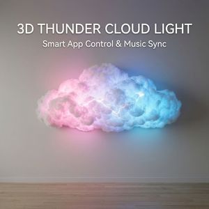 2M Smart LED Strip Light USB Powered App Remote Control Music Sync Dimmable Multicolor Cloud Light Bathroom DIY Decor