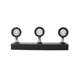 LED Aluminum Auto Body Lamp Luminous White/Black Ceiling Design Home Office Embedded LED Downlight Spotlights