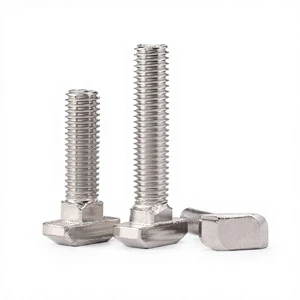 GB 37 T Shape Bolt EU Standard T-Bolt For Boat-Shaped Stainless Steel Screws, Compatible With 20/30/40/45 Series
