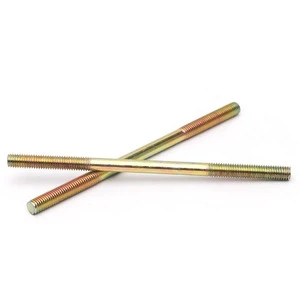 Double End Studs Double Headed Bolt Threaded Bar Headless Screw Furniture Connection Screw Column Full Tooth Headless Screw