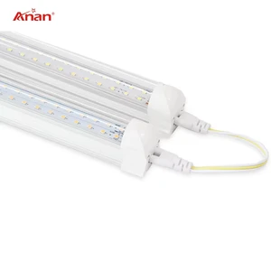 Full Spectrum Plastic 40W Red/Blue/White LED Grow Light Tube Plant Growth Hydroponic Greenhouse Indoor Gardening 4ft LED Light