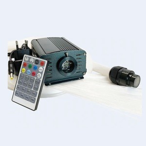 18W Shopping Mall Good Durability Starry Sky Ceiling RGBW Light Fiber Optic Light Kit