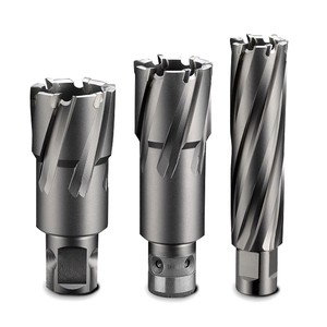 Universal Shank Carbide Tct Annular Cutter Hole Cutter Magnetic Core Drill Bits For Drilling Holes