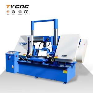 GB4250 Hydraulic Metal Saw Cutting Pipe Machine Manufacturer Machine for Bandsaw