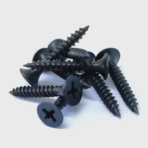 Twin Thread 1-5/8 Inch High-strength Hanging #6 Drywall Fixing Screw for Gypsum Board Mounting