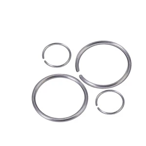 Customized Carbon Steel Wire Retaining Ring C-Clips Snap Ring Circlip Swivel Hook