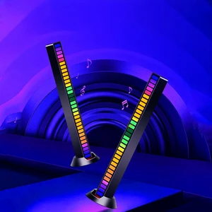 Factory Supplier Music Rhythm Light Sound Control Rhythm Lamp Rgb Music Lights