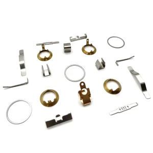 OEM Stainless Steel and Brass Spring Clip Stamping Part Retaining Ring for Sheet Metal Fabrication
