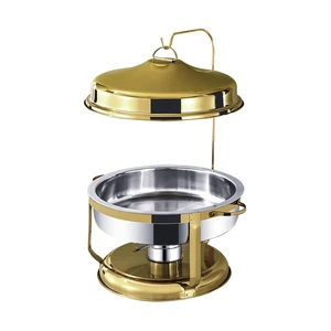 Commercial Grade Portable Electric Food Heat Lamp Freestanding 4.5L Food Warmer for Warming & Holding for Food Serving