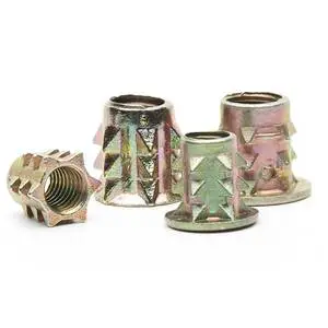 High Quality Zinc Alloy Nuts Manufacturers' Whole Nut and Furniture Coupling Nut Versatile for Various Purposes