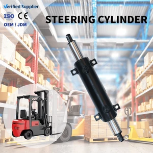 JX High Quality Forklift Double-Acting Hydraulic Cylinder Piston Steering Cylinder