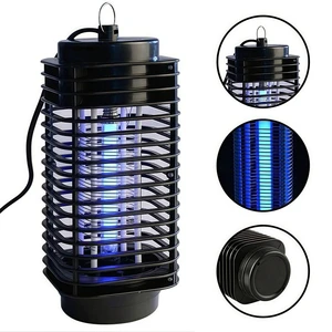 Indoor/Outdoor UV LED Durable Insect Mosquito Killer Lamp High Voltage Grid with Removable Tray Pest Tarp Bug Zapper