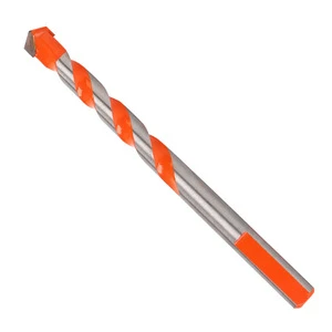 Triangular-overlord Handle Hex Shank Multifunctional Drill Bits Carbon Steel + YG6X 2 Flutes Marble & Ceramic Tile Perforator
