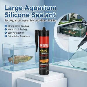 Porcelain White Silicone Structural Sealant for Glass Waterproof Weather Resistant Instant Curing Professional Solution