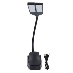 Folding Music Stand Light Compact Portable LED Professional 3 Brightness Super Bright Clip on Piano Lamp