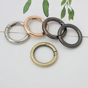 Nolvo World 15/20/25/32/38/50mm 1in 6 Colors Bag Parts Hardware Accessories Simple Style Spring O Rings Metal Ring