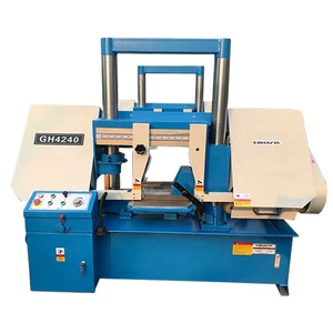 GH4235 Double Column Horizontal Hydraulic Bandsaw for Metal Cutting Band Saw Machine Price Sierra De Cinta